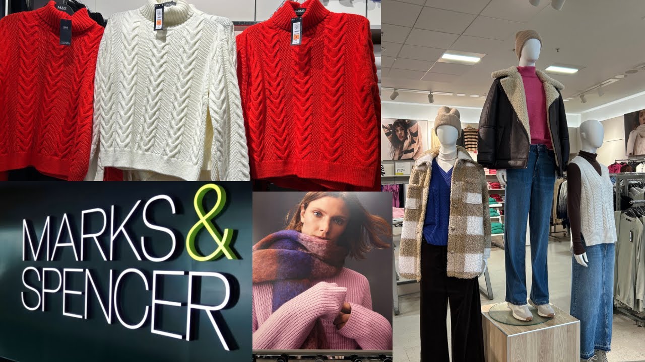 MARKS & SPENCER BEST AUTUMN AND WINTER FASHION || CHRISTMAS GIFT IDEAS AND PYJAMAS || NOVEMBER 2023