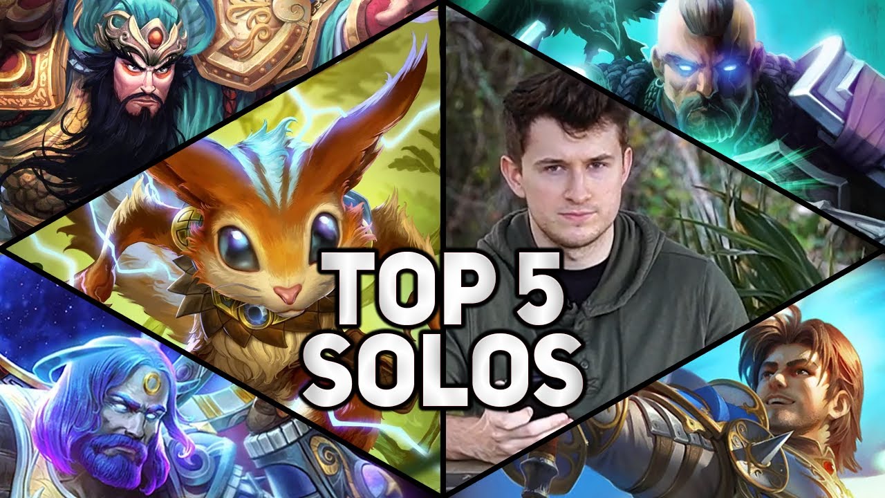 TOP 5 SOLOS & BUILDS THIS PATCH!