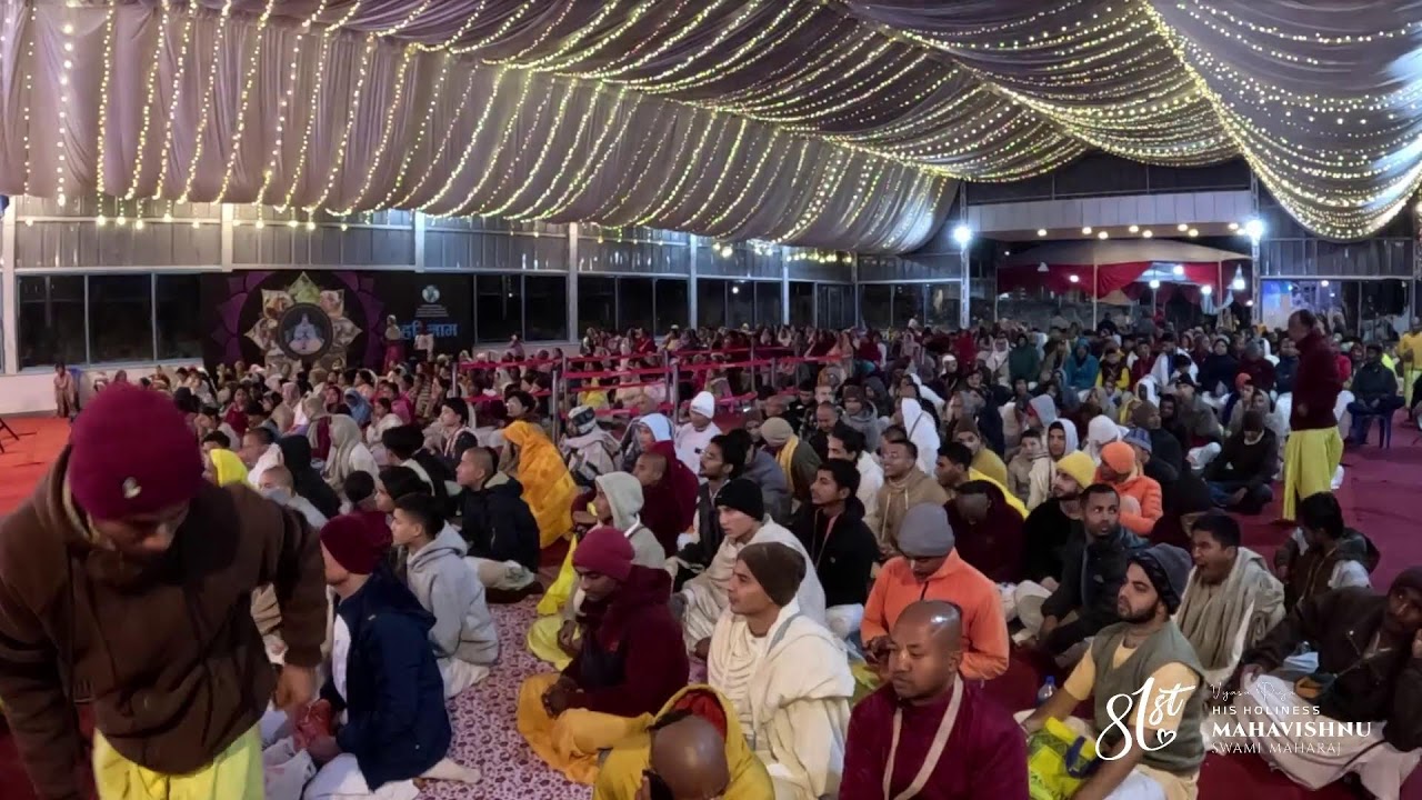Day 2 - Brahmacari Performance - 81st Vyasa Puja of HH Mahavishnu Swami Maharaj