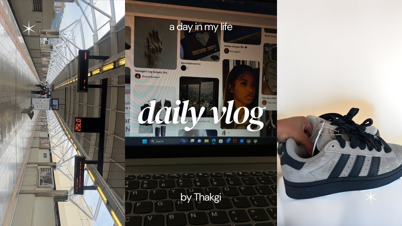 daily vlog: uni, mall visit, shoes, train…