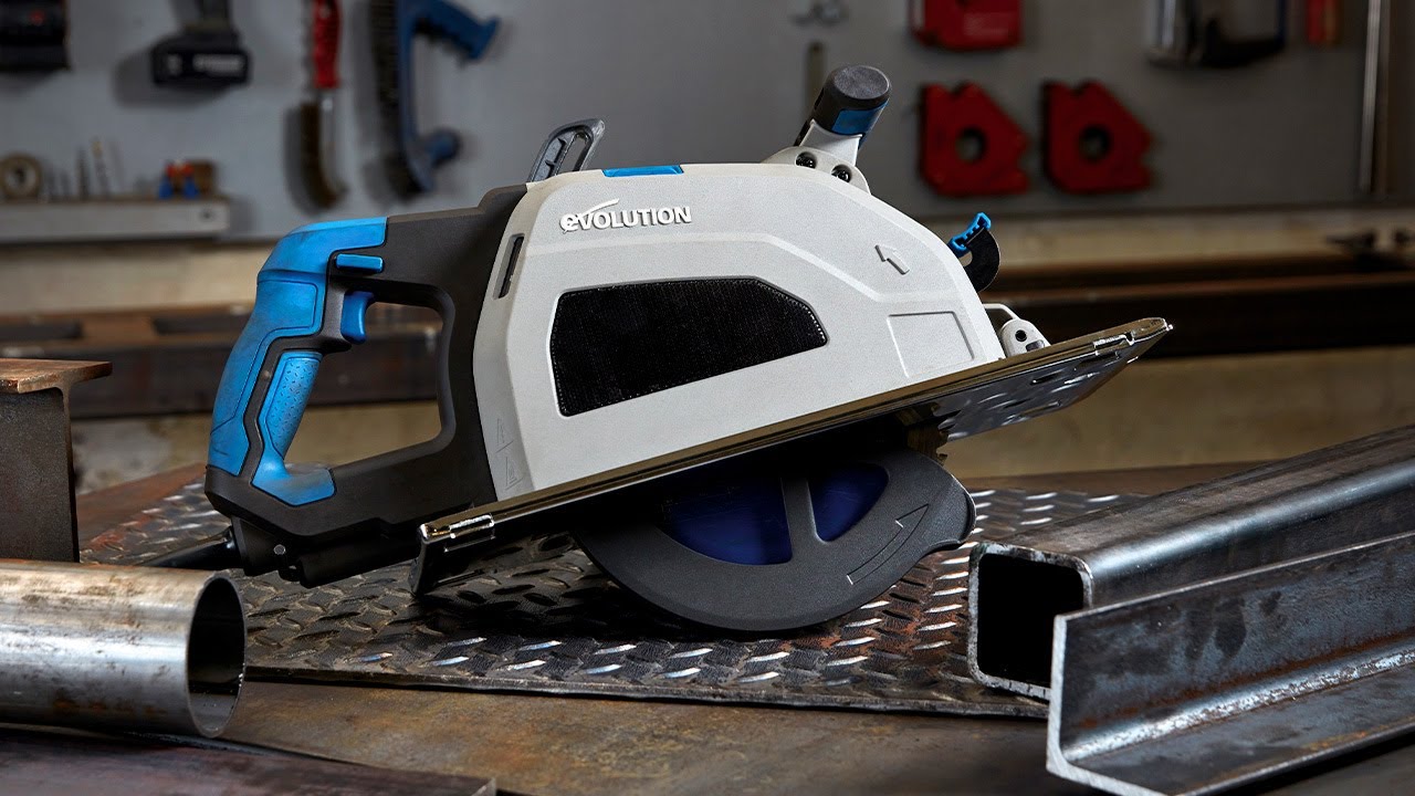 Scie circulaire 210mm Evolution S210CCS pour la découpe du métal