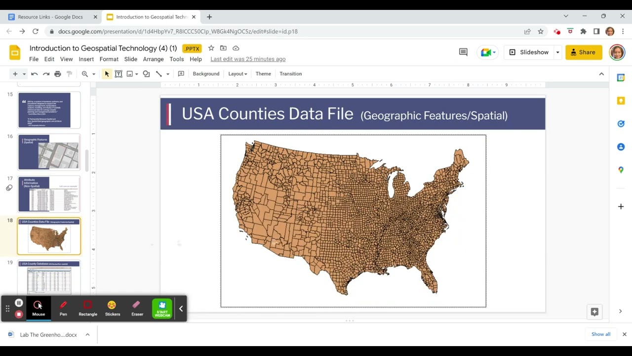 Lecture Geospatial Technology