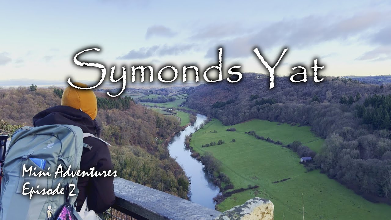 A quiet hike at Symonds Yat in The Wye Valley, Gloucestershire, England