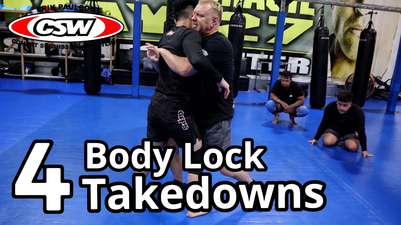4 Body Lock Takedowns