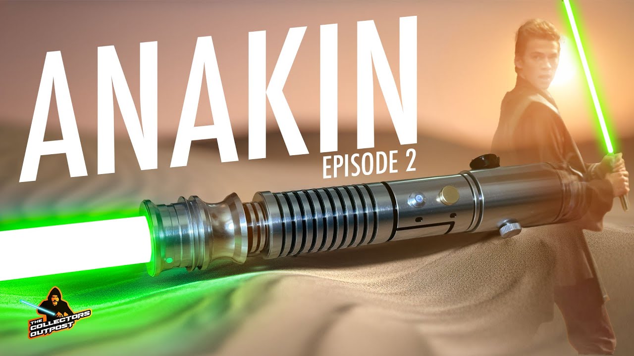 Anakin Skywalker EP2 (green lightsaber) from Vader's Sabers