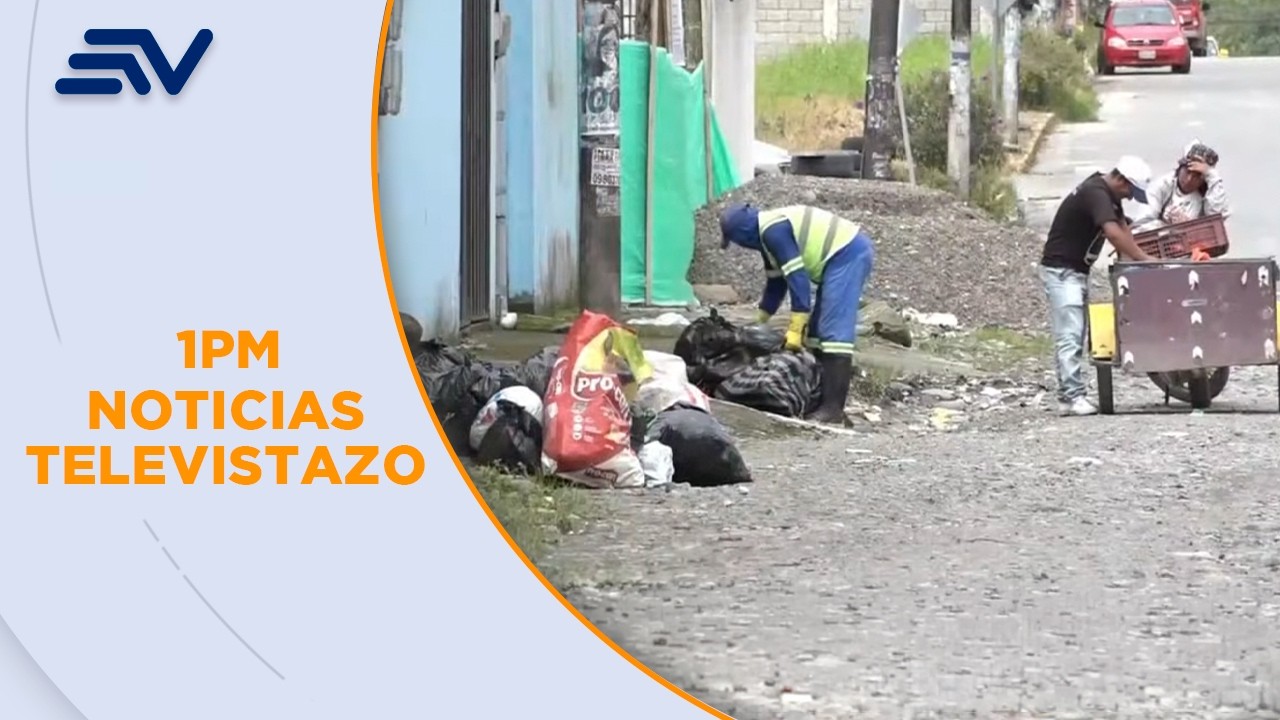 Sto. Domingo, Babahoyo y Guayaquil presentan acumulación de basura | Televistazo| Ecuavisa