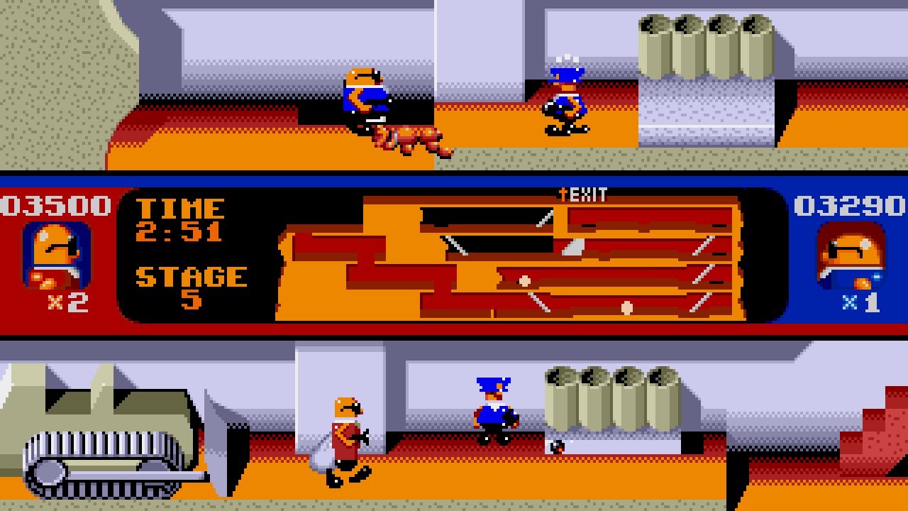 Bonanza Bros. Amiga 2 player Netplay