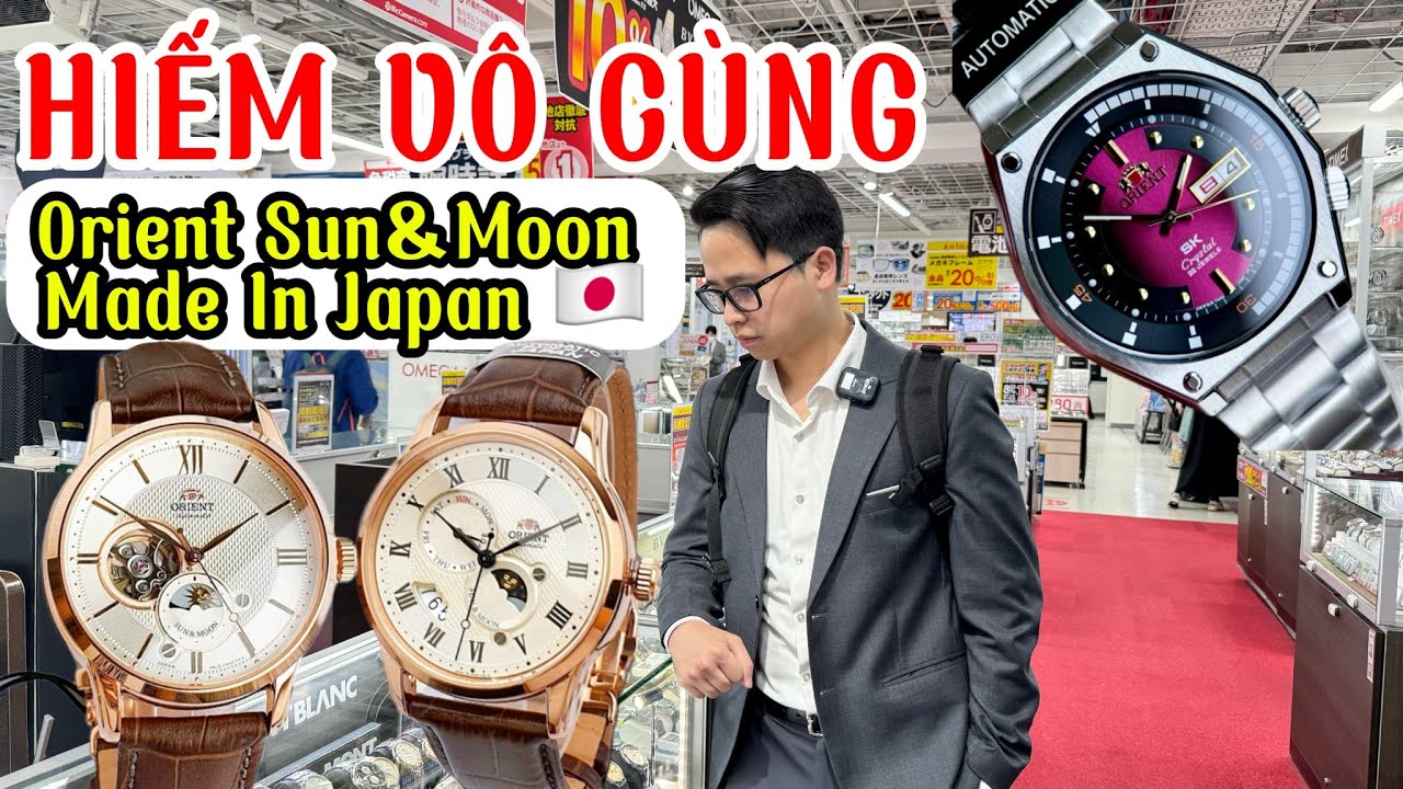 28/1|🔥[CỰC HIẾM] Bất Ngờ Săn Được Orient Sun&Moon và SK Nhật Nội Địa (Made In Japan)