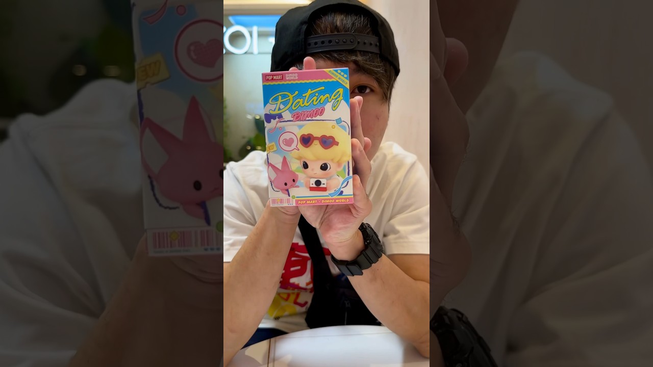 POP MART DIMOO Summer Fireworks Dating #shorts #popmart #dimoo #figure #toys