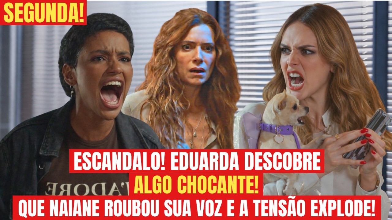 CORAÇÃO ACELERADO! EDUARDA DESCOBRE ROUBO DE VOZ E PROMETE EXPOR A VERDADE