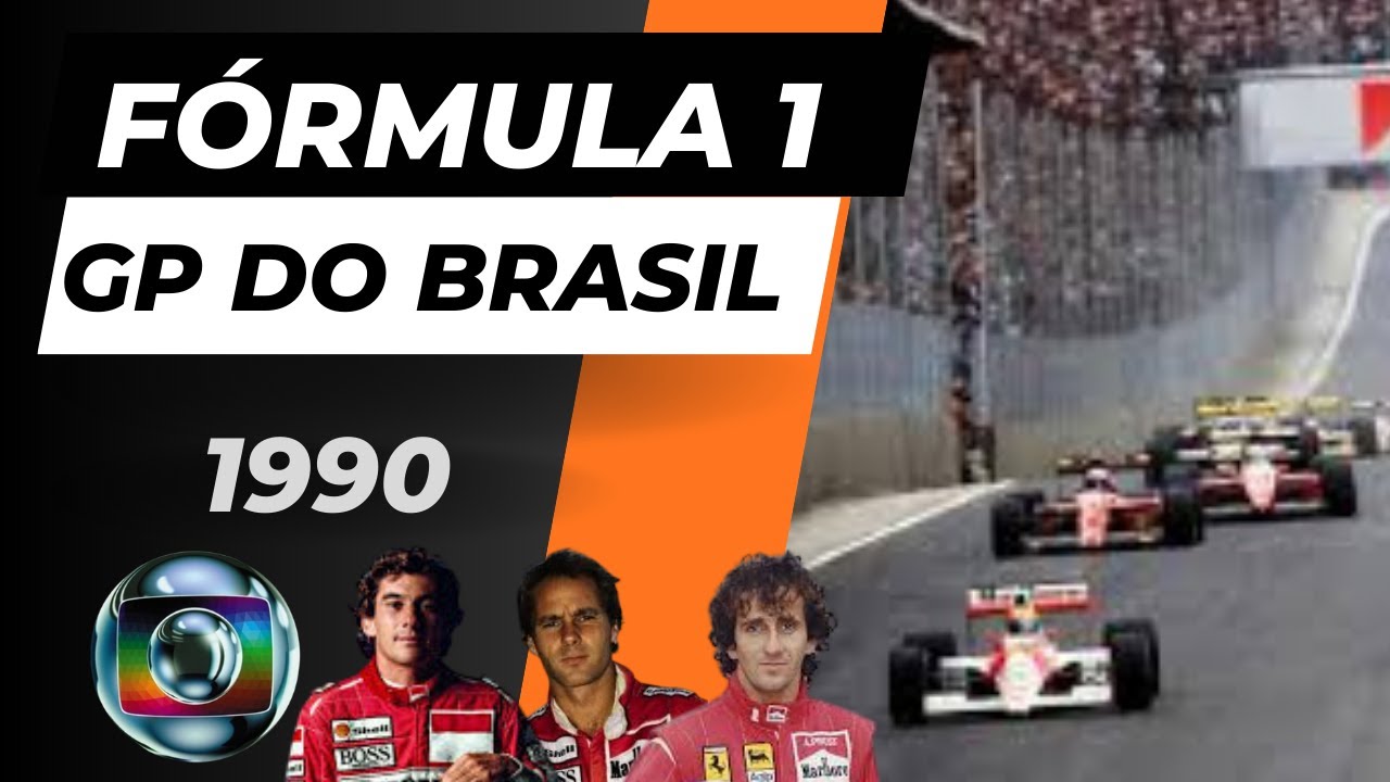 Fórmula 1 GP do Brasil 1990 , saudades sem fim desse tempo 