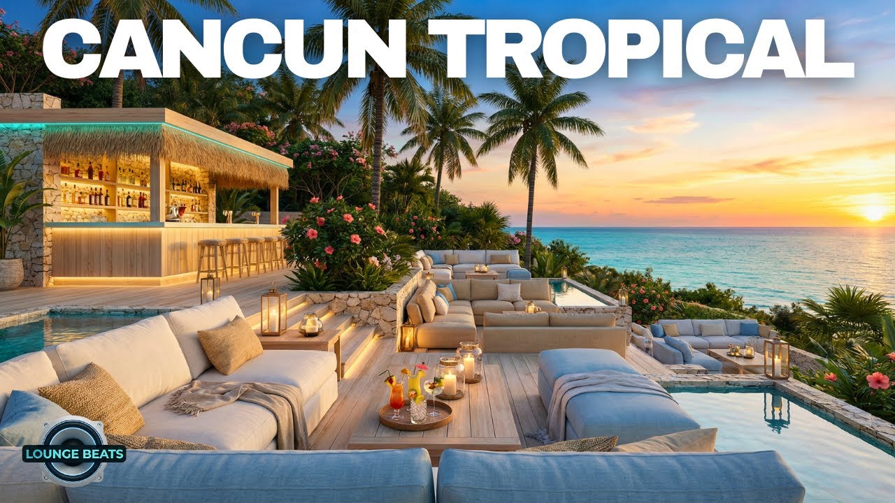 Caribbean Beach Lounge | Расслабляющая тропическая музыка для отдыха