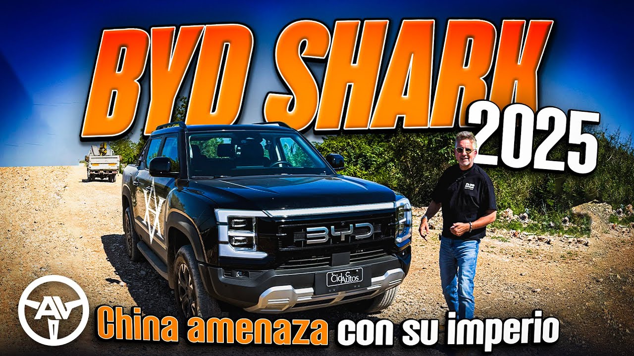BYD Shark 2025 • La Pick-Up Híbrida Más Radical ¿Revolución o Pura Publicidad?