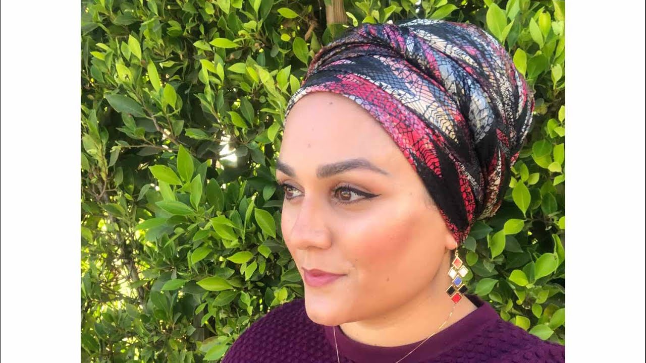 Classic Wrap w/ a TWIST Tichel Mitpachat Headwrap Tutorial