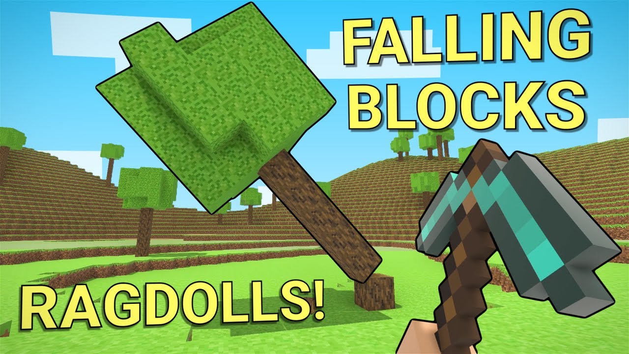 Я сделал Minecraft, но с реалистичной физикой.