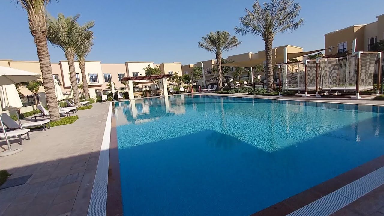 Walk around Villanova Community  - Dubai - UAE