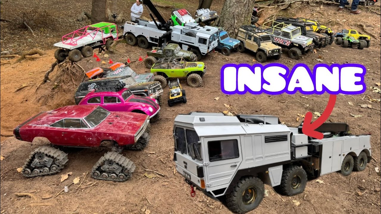 MEGA RC (тяжелый эвакуатор) в Insane Group Crawl