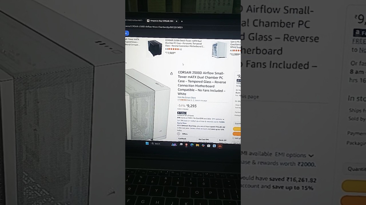 best pc case cabinet white color india under 5000