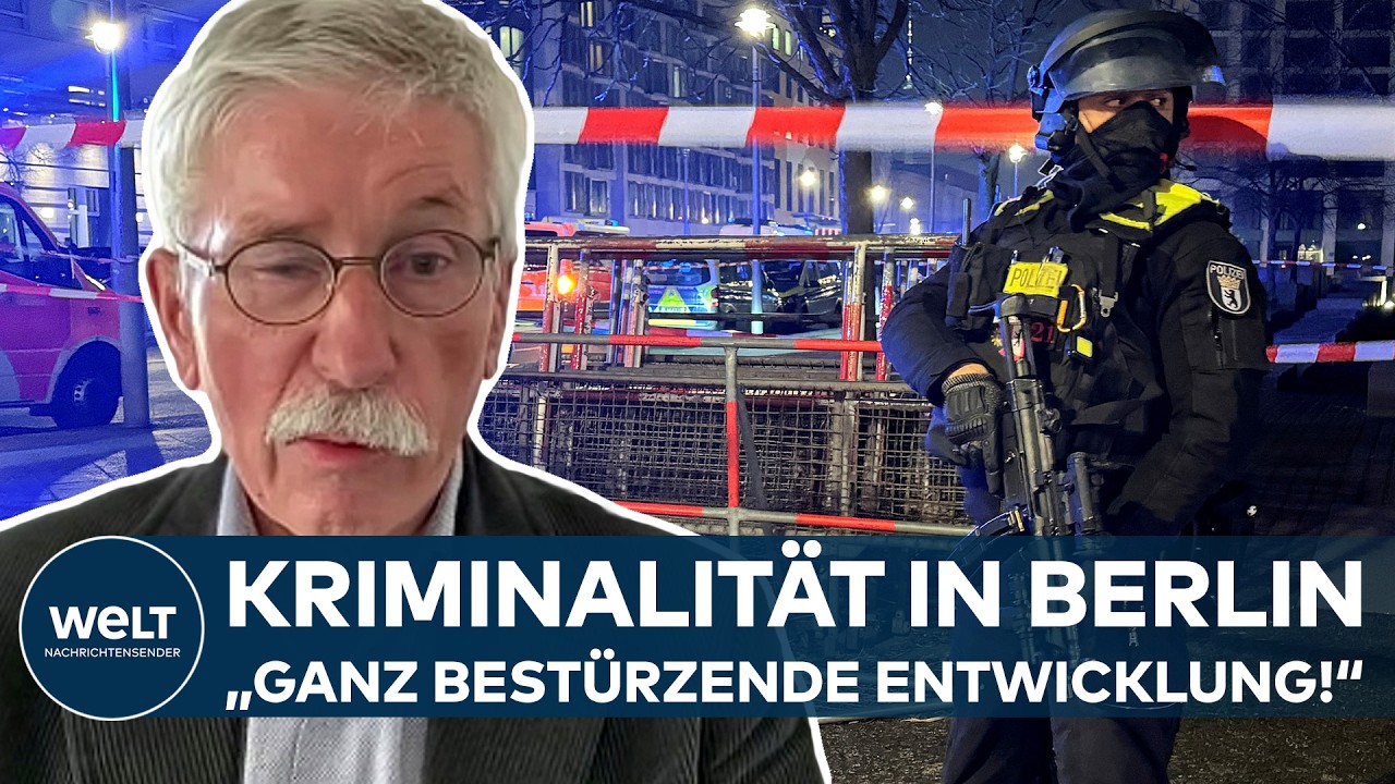 BERLINER KRIMINALSTATISTIK: „Eine ganz bestürzende Entwicklung!“ - Thilo Sarrazin im Interview