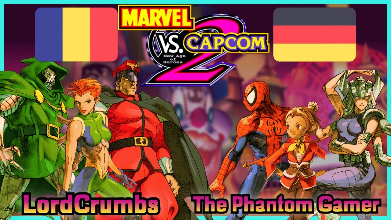 Marvel Vs. Capcom 2 || LordCrumbs 🇷🇴 VS 🇩🇪 The Phantom Gamer || FLYCAST FIGHTCADE 2