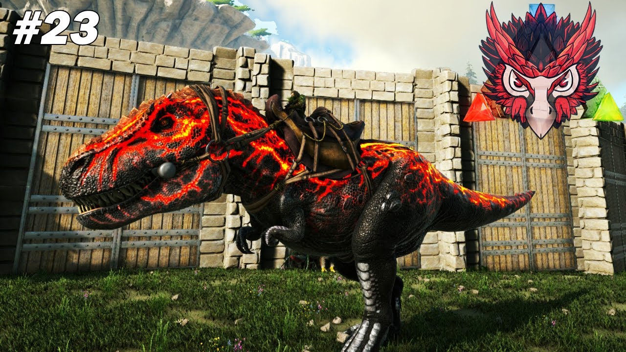Je capture un X-Rex super resistant ! Ark Ep23