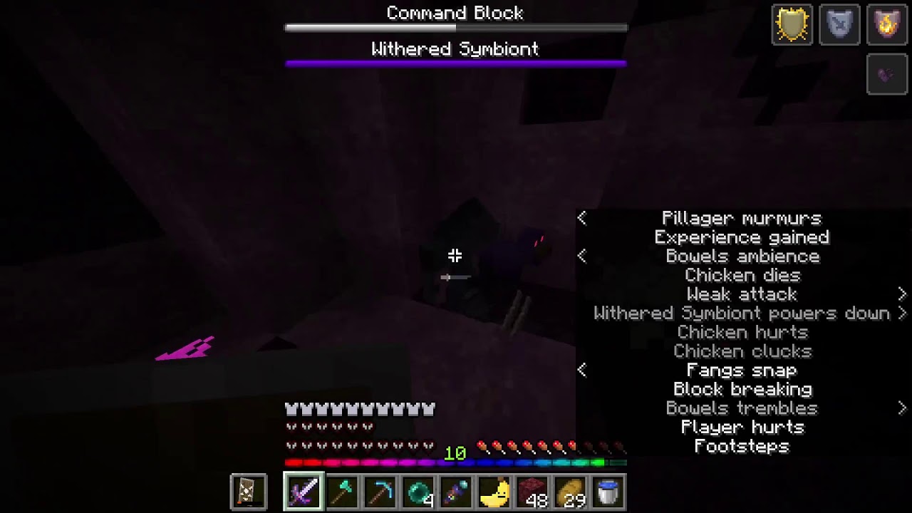 witherstorm herobrine cave dweller part 5