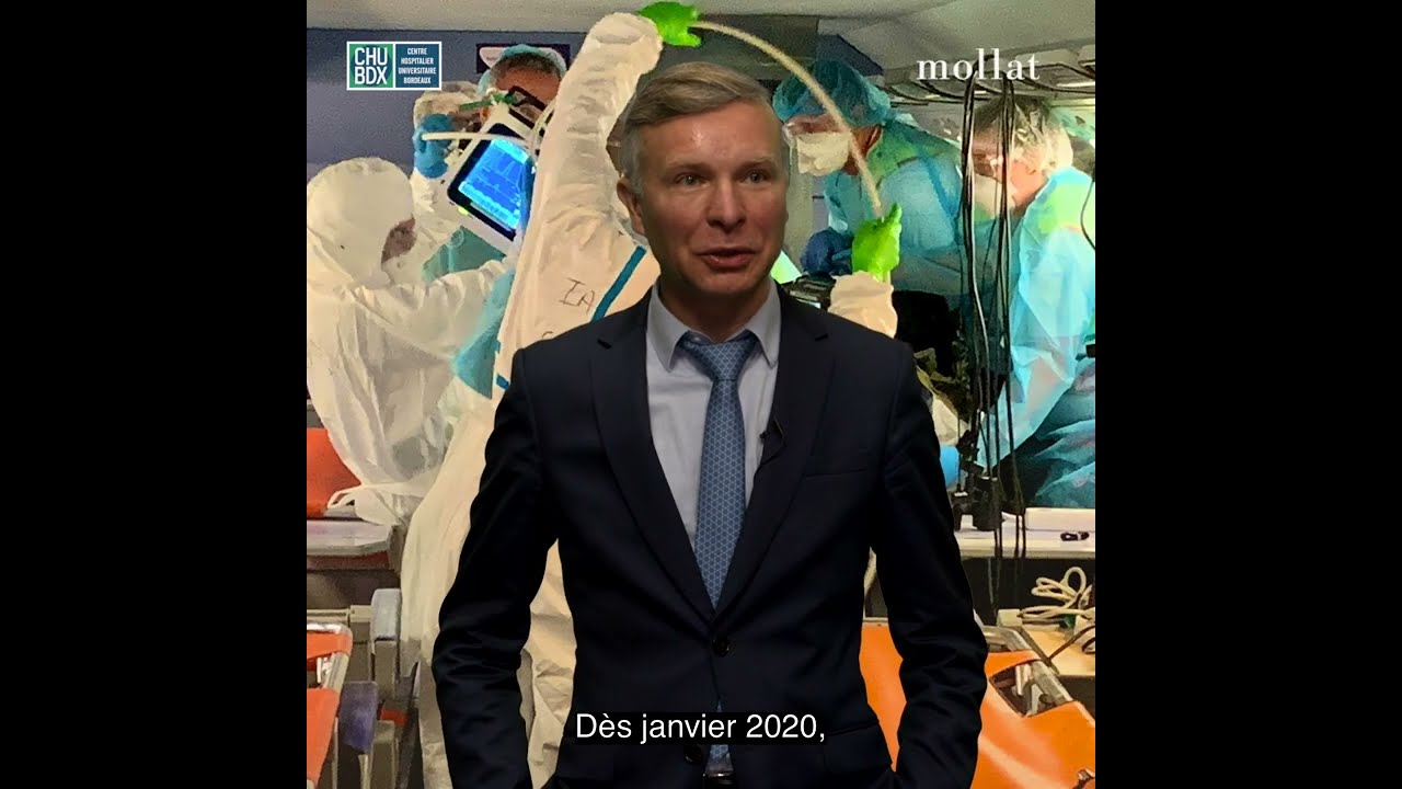 Livre témoignage regards face au COVID : Yann Bubien directeur général du CHU de Bordeaux