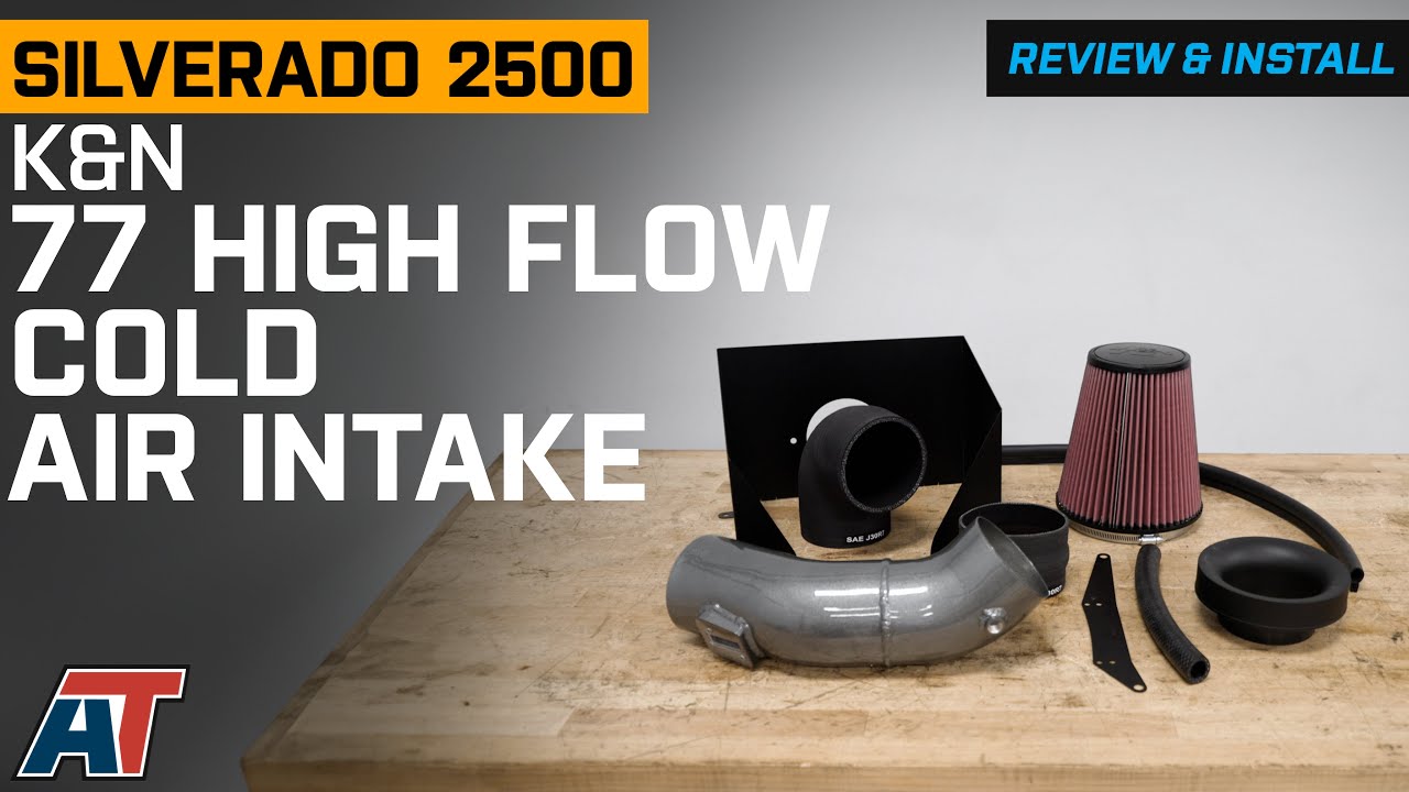 2020-2024 6.6L Gas Silverado 2500 K&N Series Performance Cold Air Intake Review & Install