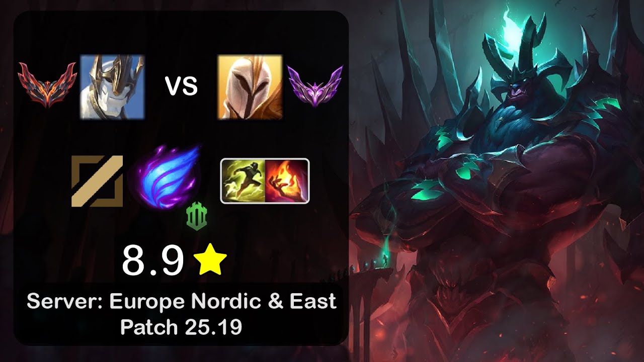 Galio Mid vs Kayle - EUNE GrandMaster - Patch 25.19