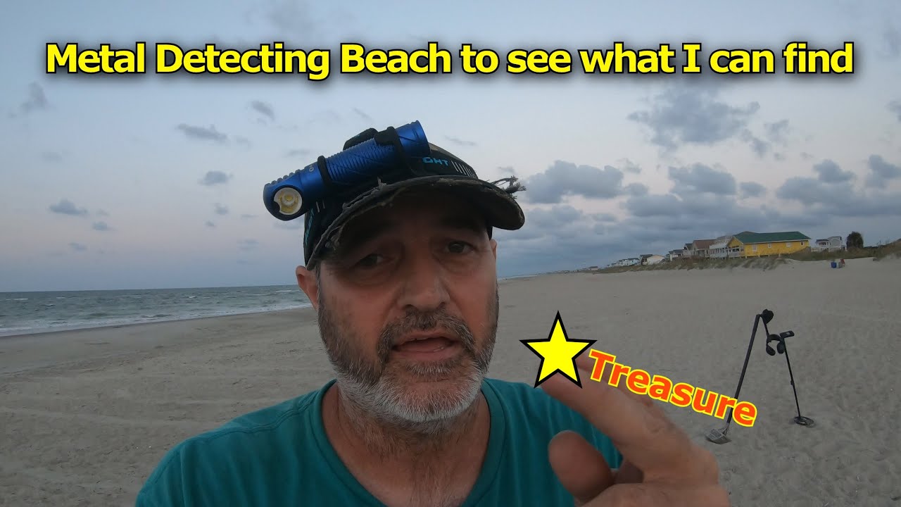 Metal Detecting Holden Beach to see what I can find