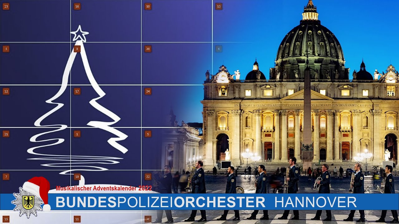 D-Dur Concerto - HD - 10er Blech Bundespolizeiorchester Hannover - BPol Adventskalender 2022