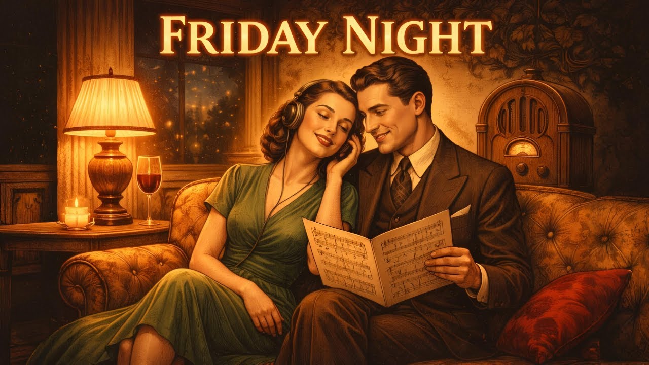 Friday Night Jazz ✨ Relaxing Vintage Music for Unwinding After a Long Week