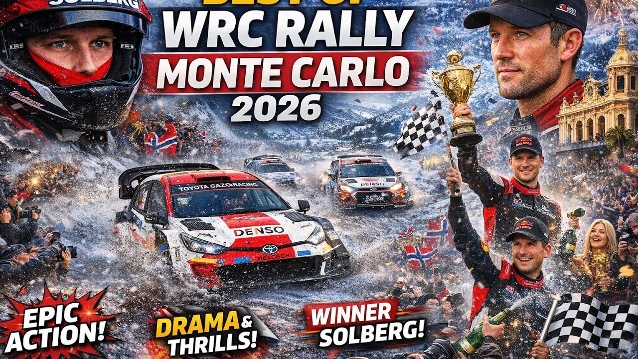  Best of WRC Rally Monte Carlo 2026 | Ultimate Highlights & Epic Moments @TOYOTAGAZOORacingJPchannel