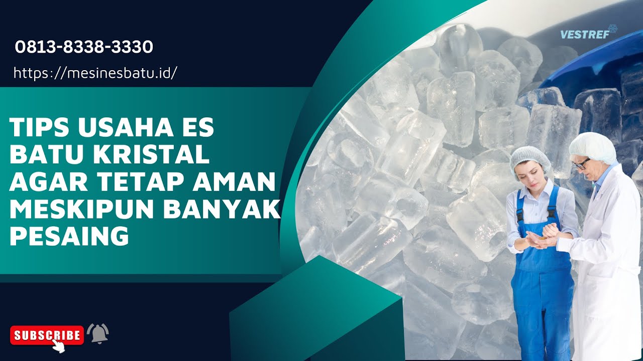 TERNYATA INI TIPS USAHA ES BATU KRISTAL AGAR TETAP AMAN MESKIPUN BANYAK PESAING - MESIN ES | VESTREF