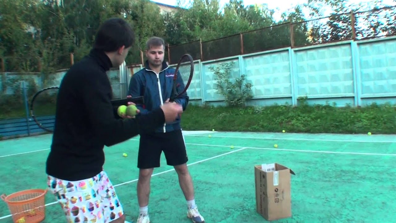 Теннис Учебное видео. Техника ударов Часть 4