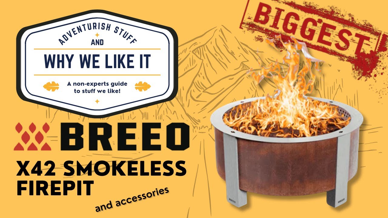 X42 BREEO'S BIGGEST SMOKELESS FIREPIT! This thing is MASSIVE! Lets UNBOX, BURN and long term REVIEW!