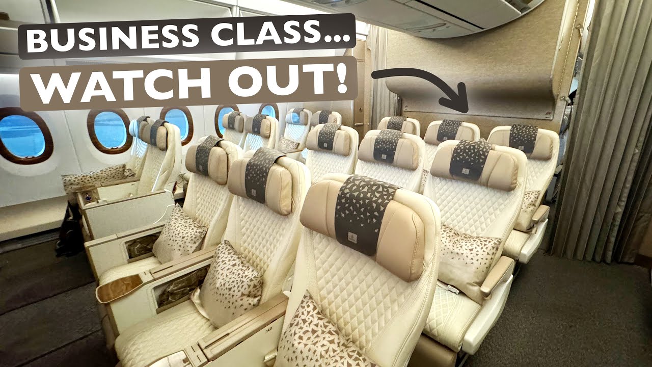 Emirates NEW A350 Premium Economy to Muscat