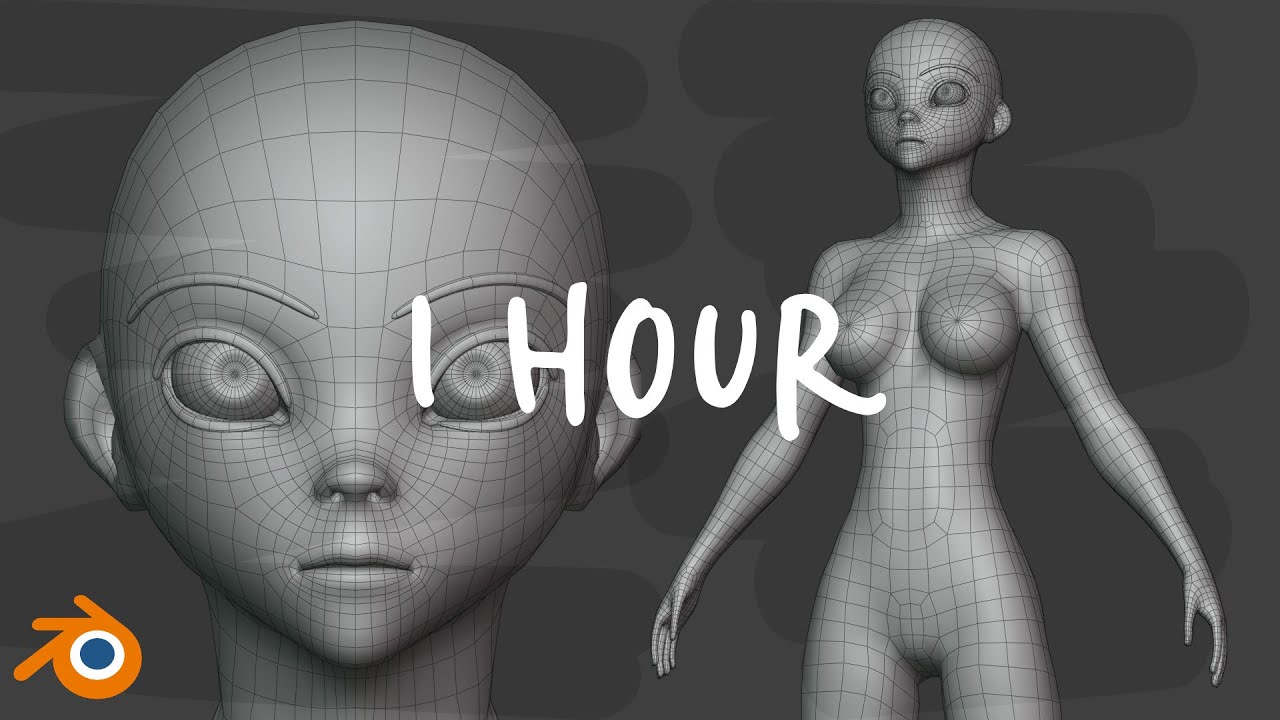 Clean full‑body character retopology for animation in Blender in 1 hour