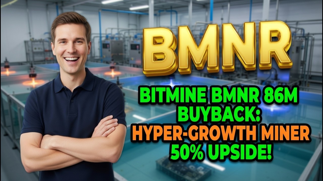 Bitmine BMNR 86M Buyback: Hyper-Growth Miner 50% Upside! BMNR Stock Analysis