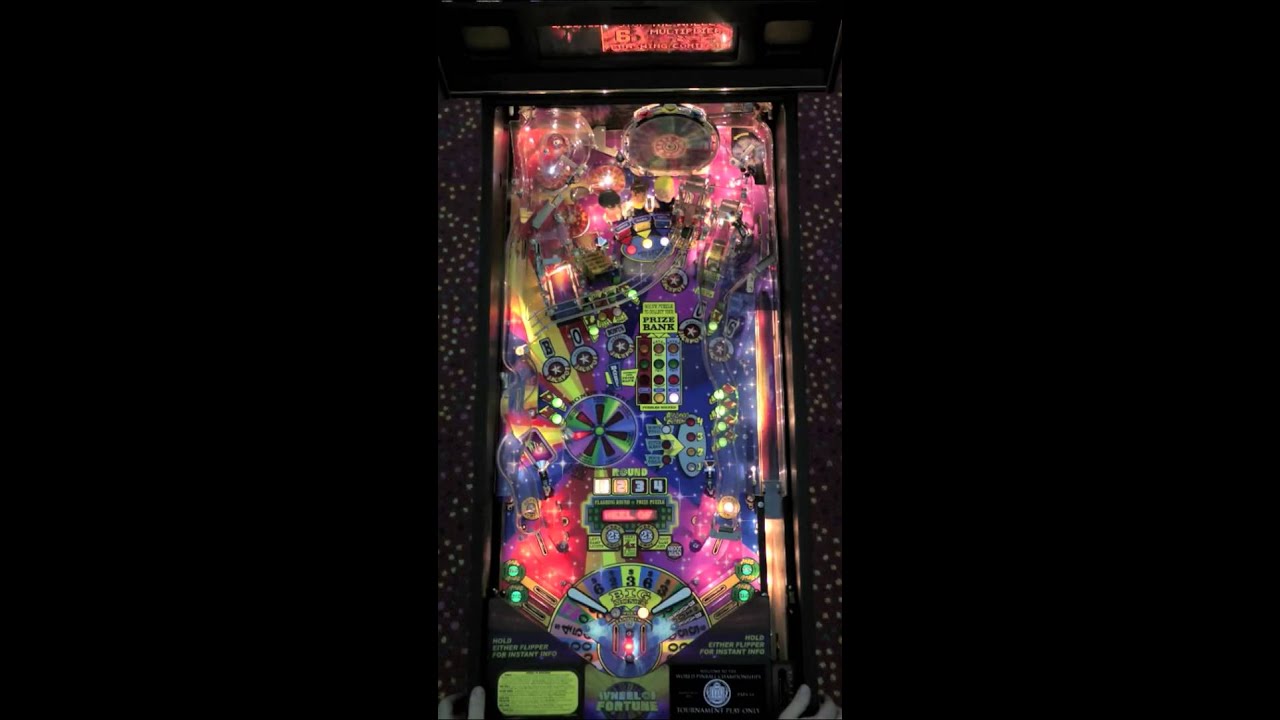 Wheel of Fortune Pinball Gameplay
