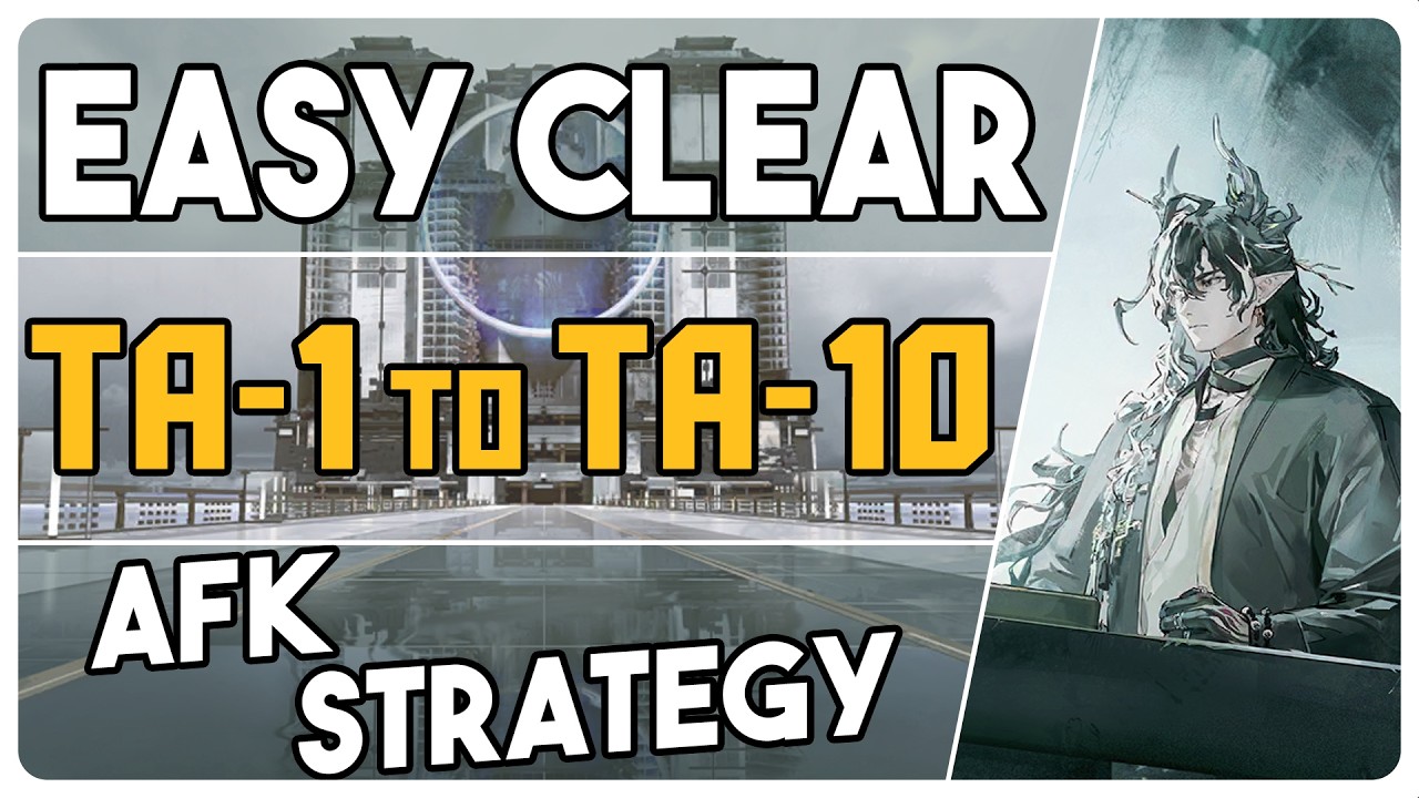 All TA Stages | TA-1 to TA-10 | AFK Easy Strategy | First of A Thousand Autumns【Arknights - アークナイツ】