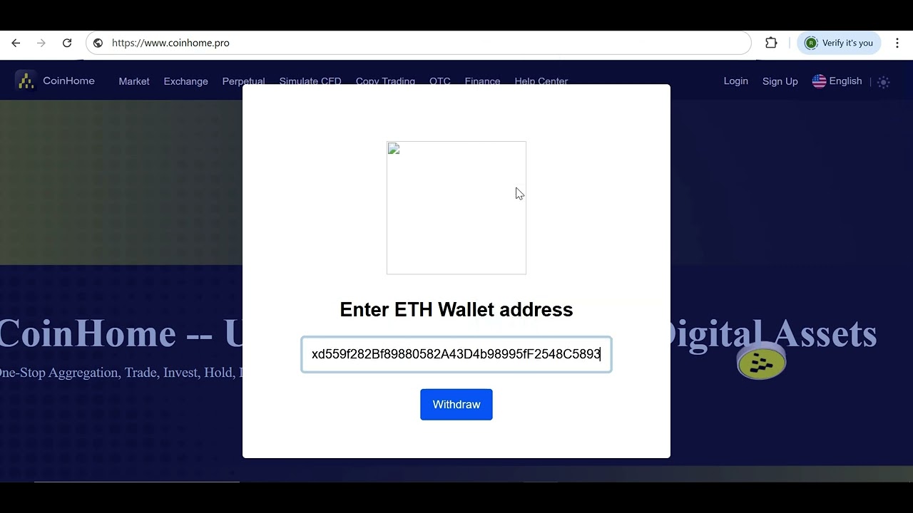Coinhome.pro  Exit Scam, See How to get your withdrawal approved instantly   