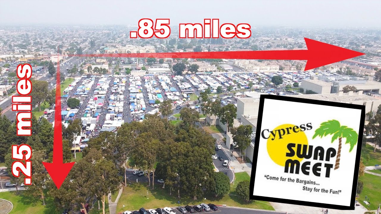 The LARGEST Swap Meet I Have Ever SEEN! (Cypress College Swap Meet)