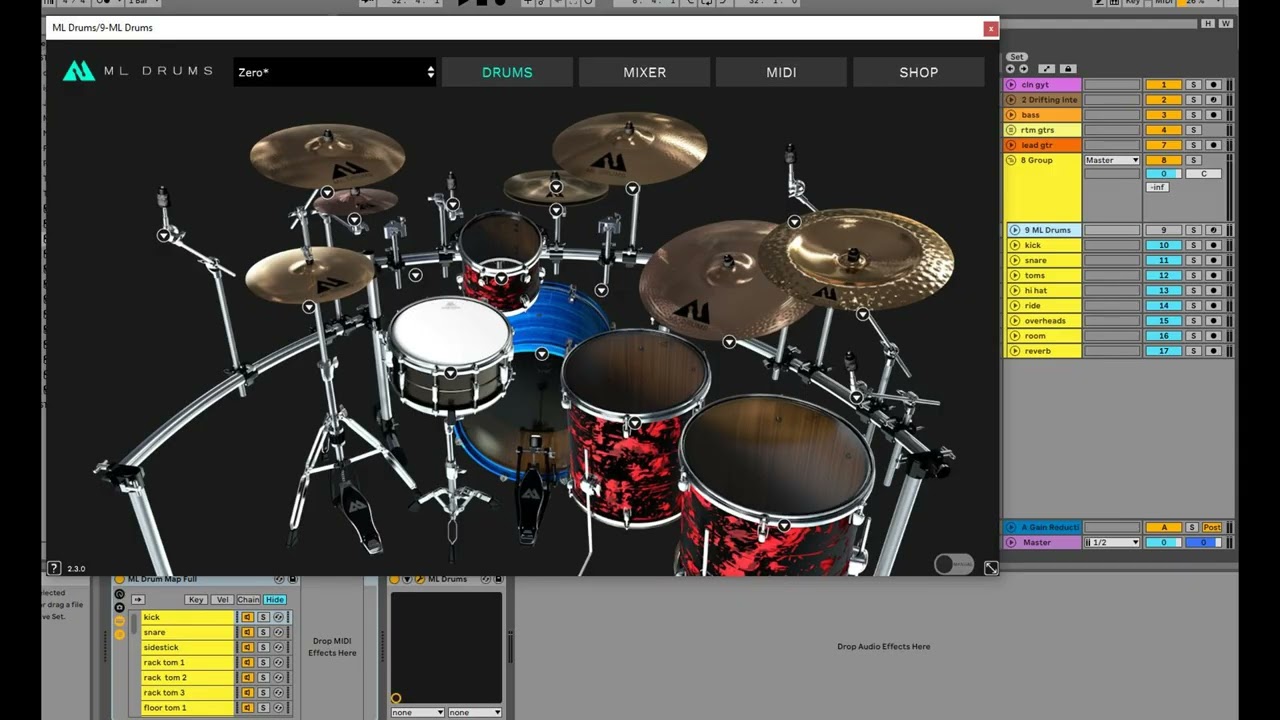More ML Drums stuff