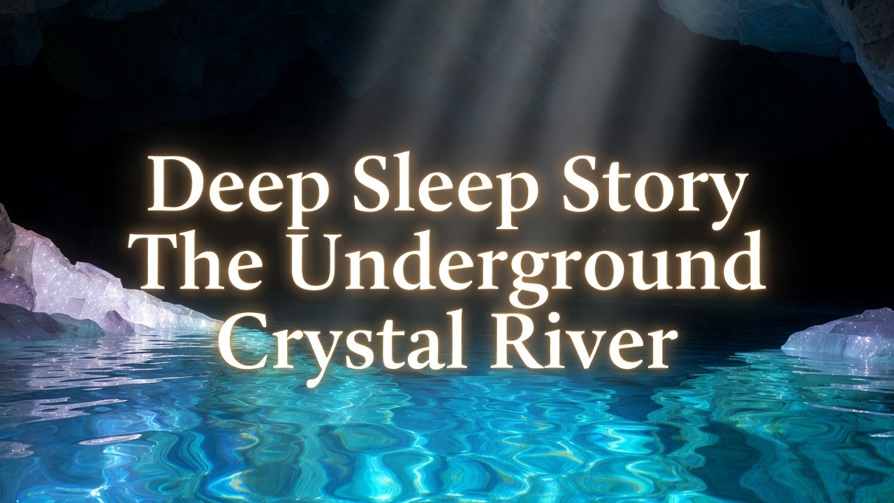 Deep Sleep Story: The Underground Crystal River For Insomnia Relief