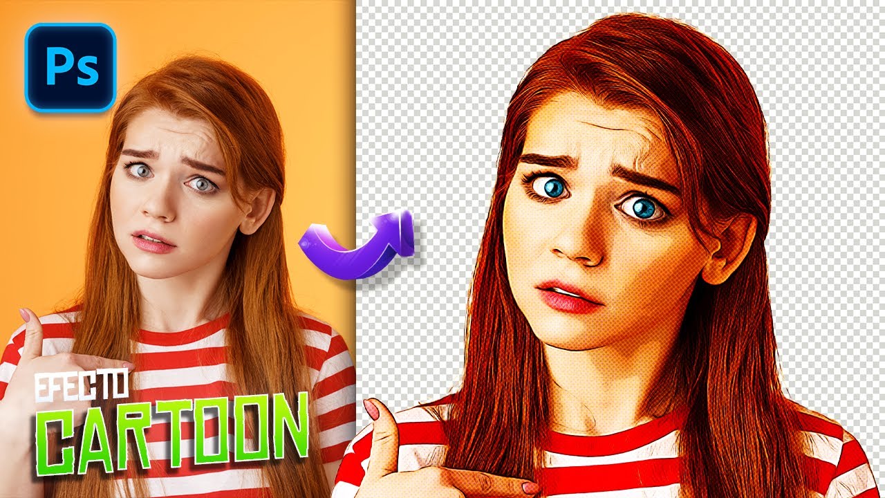 Efecto Cartoon en Photoshop