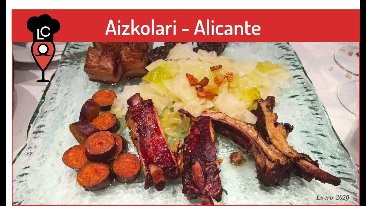 Aizkolari, alubias rojas con sus sacramentos