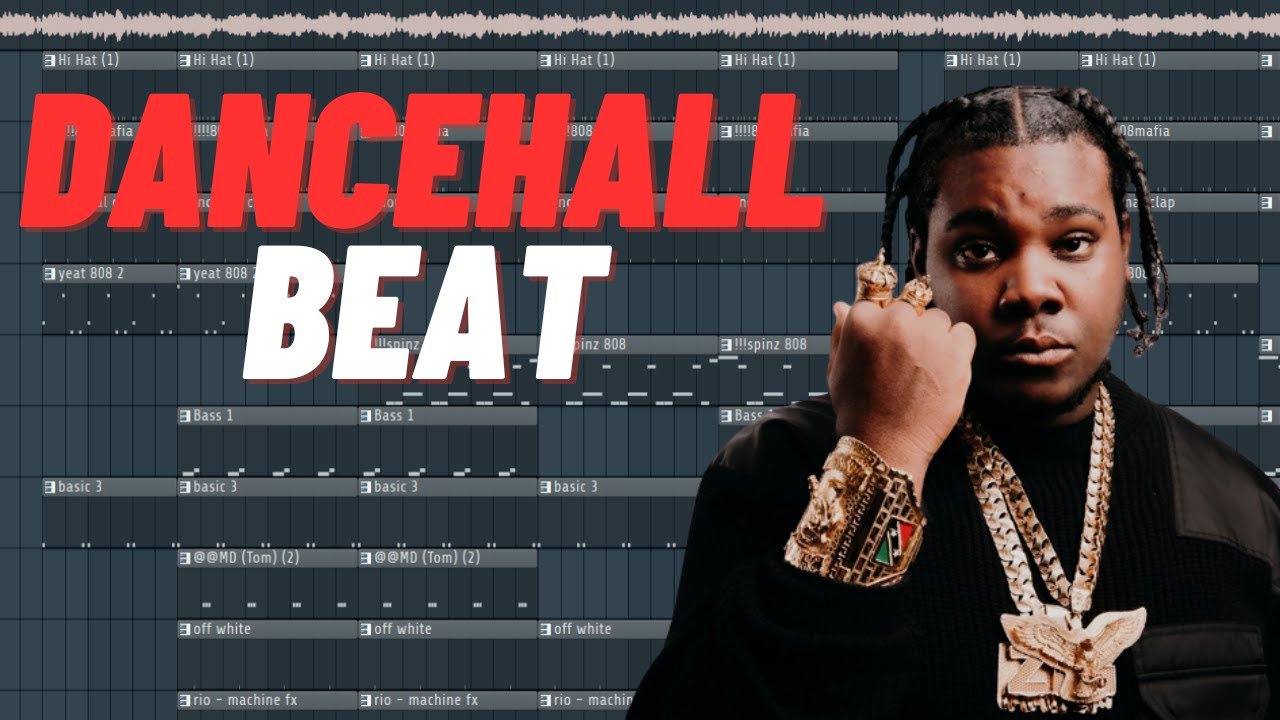 How To Make A Dancehall Beat For Byron Messia From Scratch!