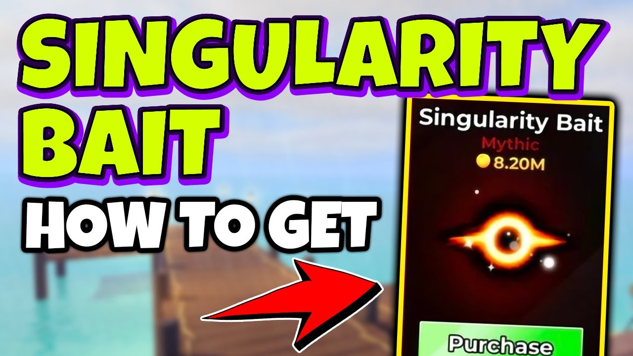 How to Get SINGULARITY BAIT in FISH IT Roblox - Traveling Merchant Guide