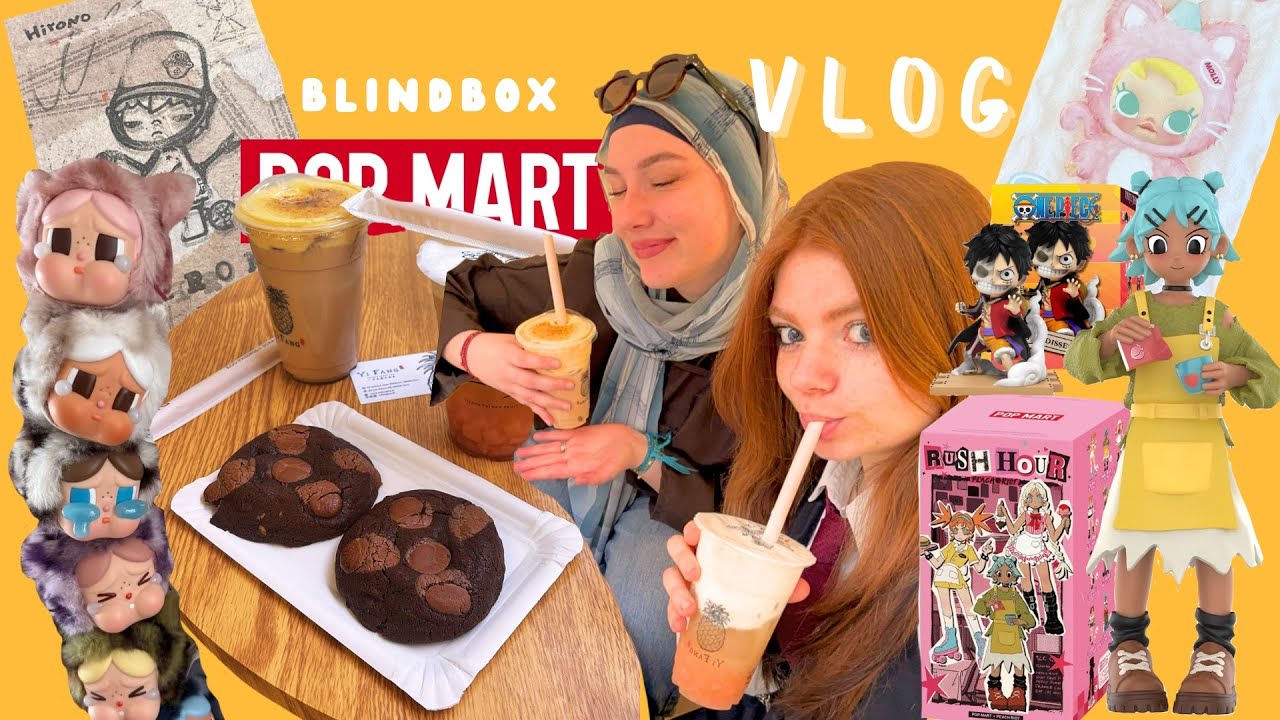 VLOG : Shopping Pop Mart & ouverture BLINDBOX